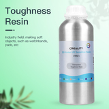 Creality 3d LCD Toughness Resin 500g used for printing soft-needed stuff
